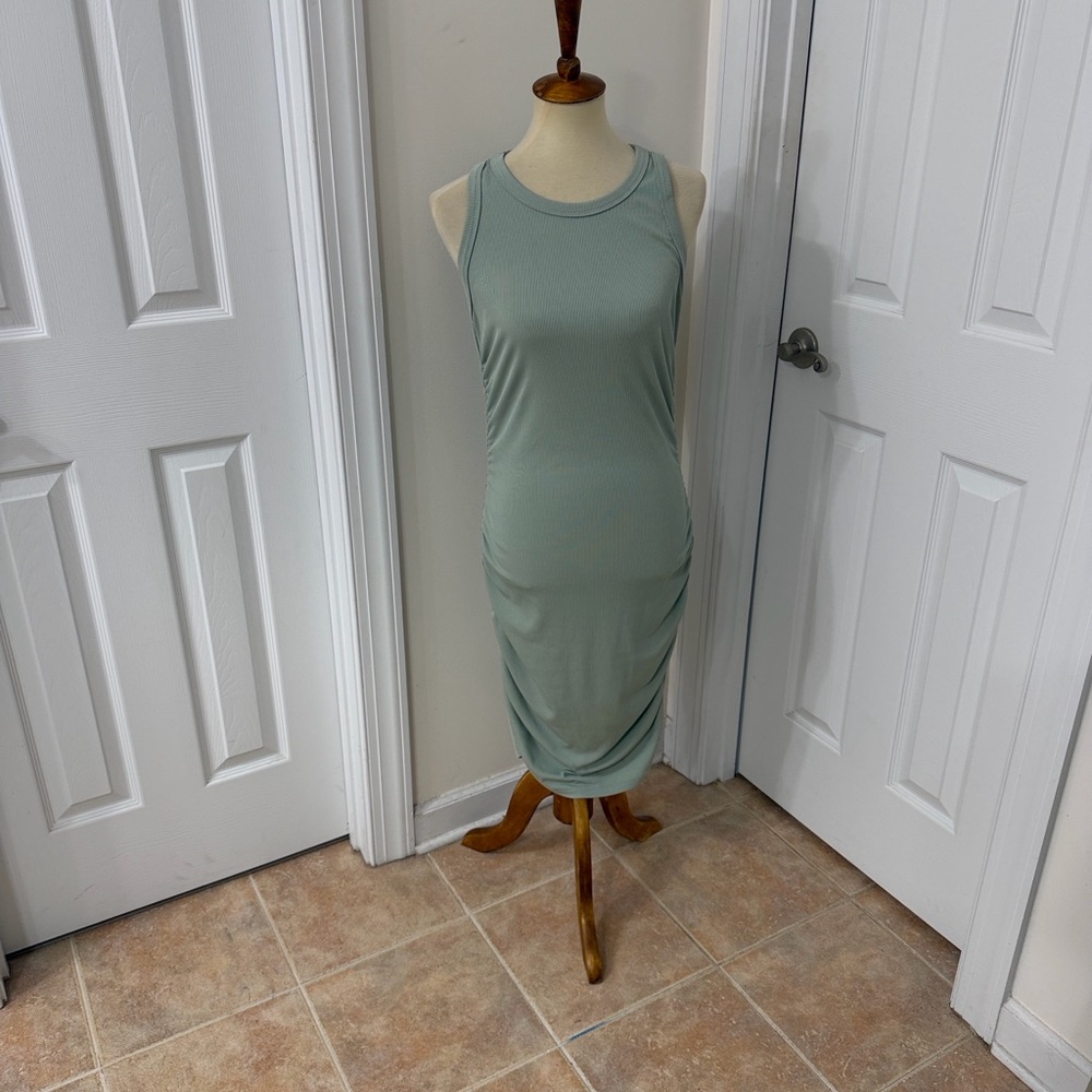 BTFBM Ribbed Side-cinched Tank Dress - Picture 5 of 8